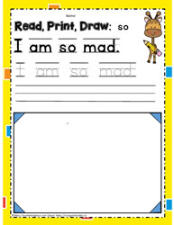 Sight word so